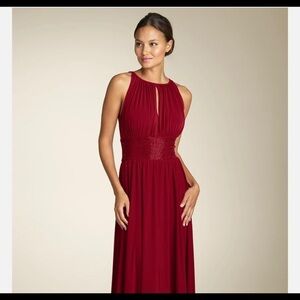 JS boutique red beaded waist dress Summer Dress